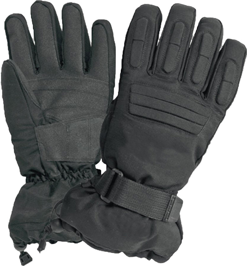 Vega Snowmobile Gloves Black | XtremeHelmets.com