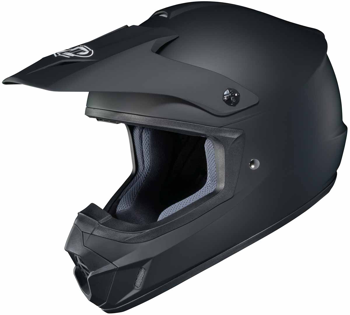 HJC CS-MX Solid Matte Black Helmet - Main Image