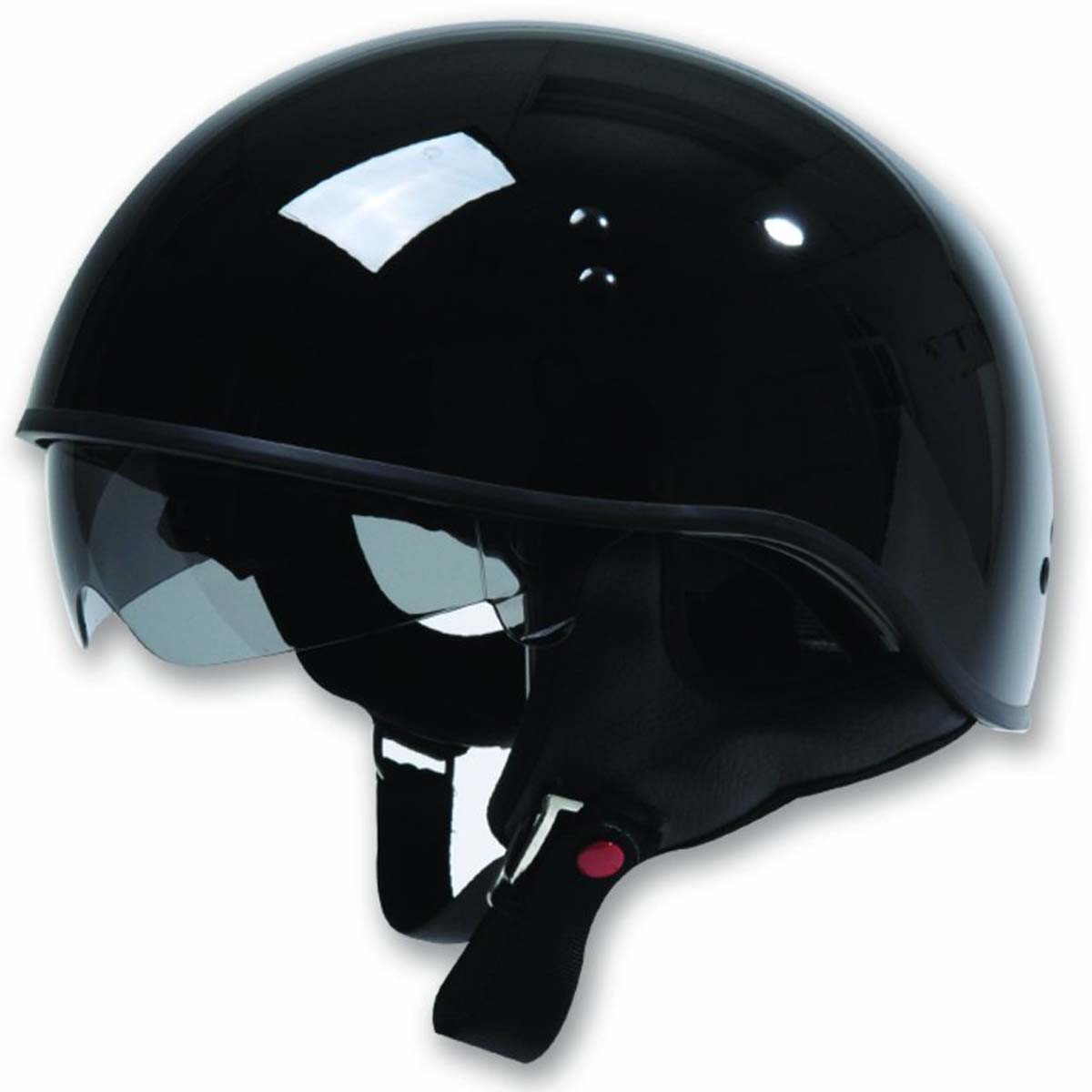 bulldozer helmet motorcycle helmet Torc T-55 Spec-Ops Half Helmet Solid