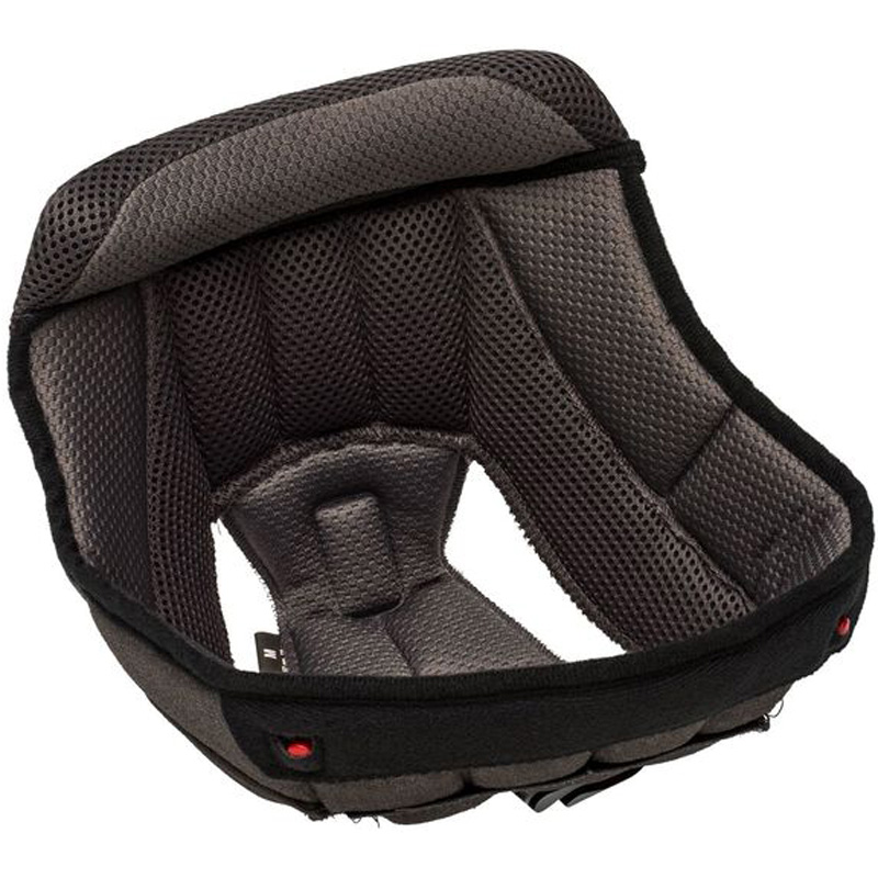 bell motorcycle helmet replacement pads Bell Qualifier Top Liner Black/Grey
