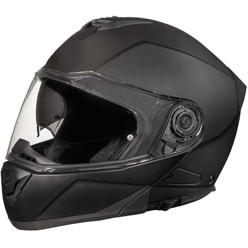 Detour Helmets D.O.T. Flat Black Half Helmet for Motorcycle Riders