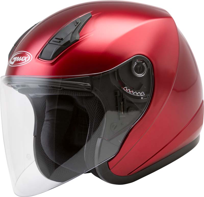 gmax womens motorcycle helmets HH-65 FULL DRESSED HALF HELMET profile look while delivering safety Gmax - FF-18 Solid Helmets