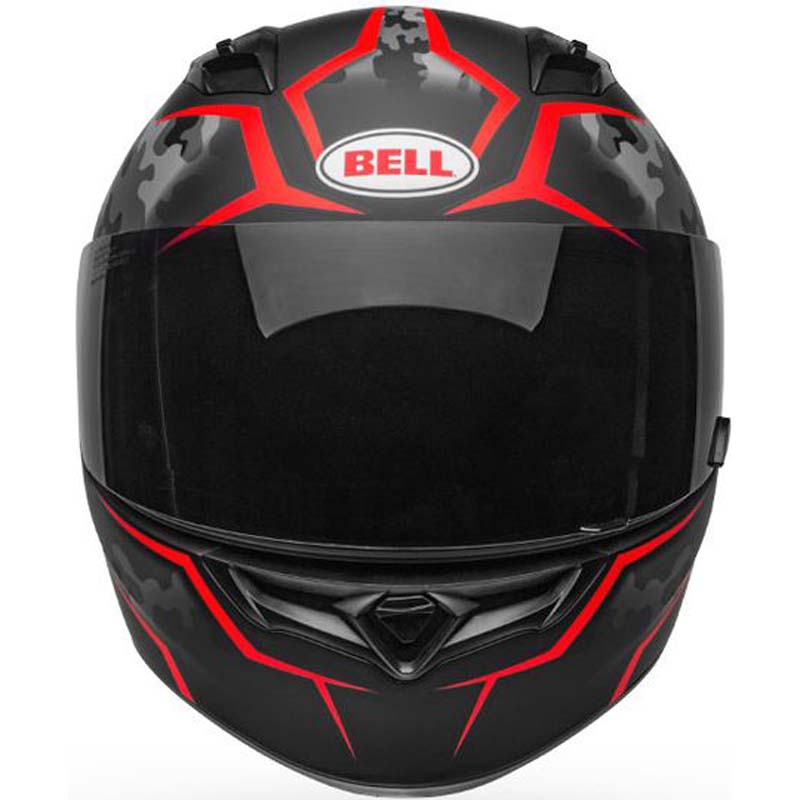 Bell Helmets Qualifier - Stealth Camo Matte Black/White – Atelier Motosport