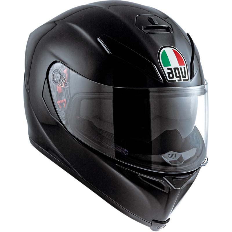 agv full black helmet price