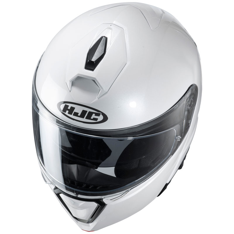 HJC i90 ホワイト システムヘルメット　M HJC i90 Helmet Solid | XtremeHelmets.com