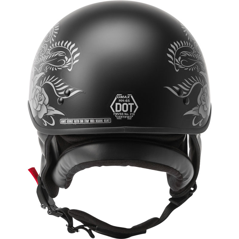 Gmax HH-65 Rose Naked Helmet | XtremeHelmets.com