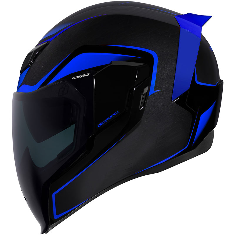 icon airflite face shield blue