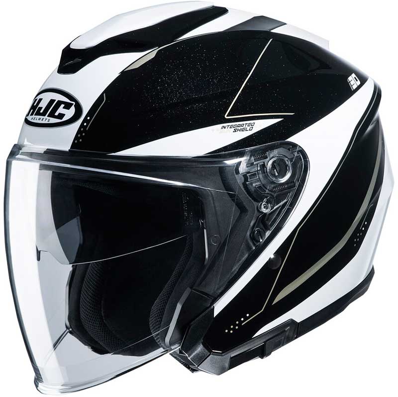 HJC JET i30 ATON AVEC VISIÈRE MIROIR IRIDIUM - Auto HJC JET i30 ATON AVEC VISIÈRE MIROIR IRIDIUM - Auto