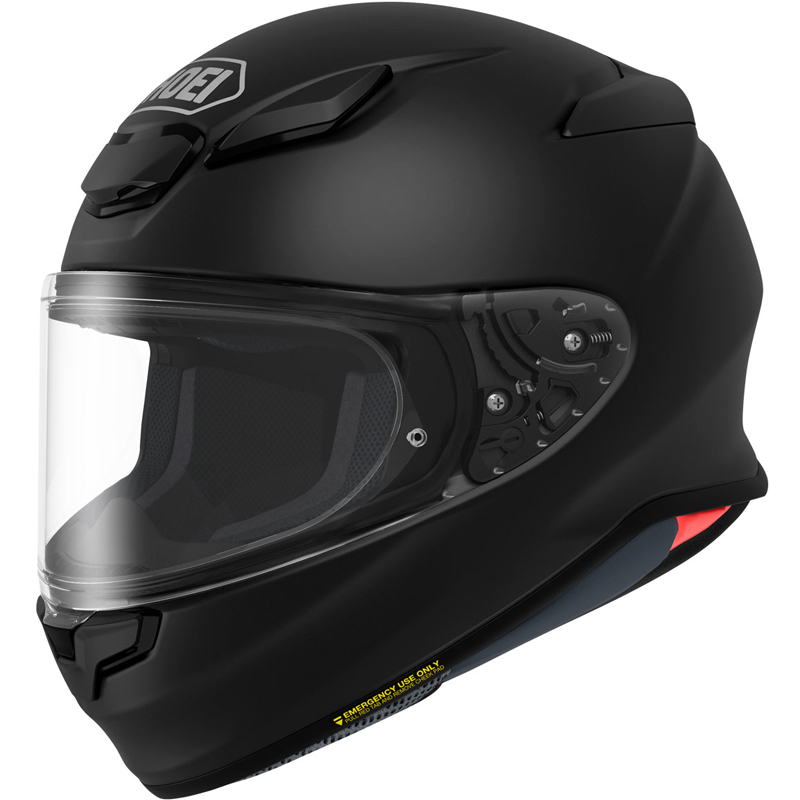 flat black shoei helmet X-15 Helmets Solid Moto Liberty distance street performance and long Shoei V-480 Peak Black For