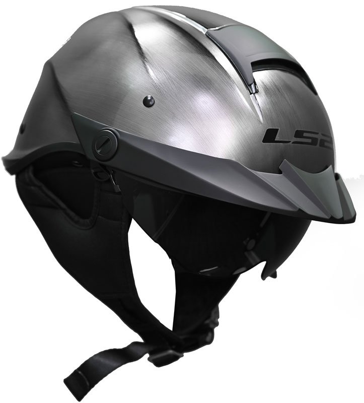 LS2 Rebellion Bones Helmet - Matte Black - 2XL
