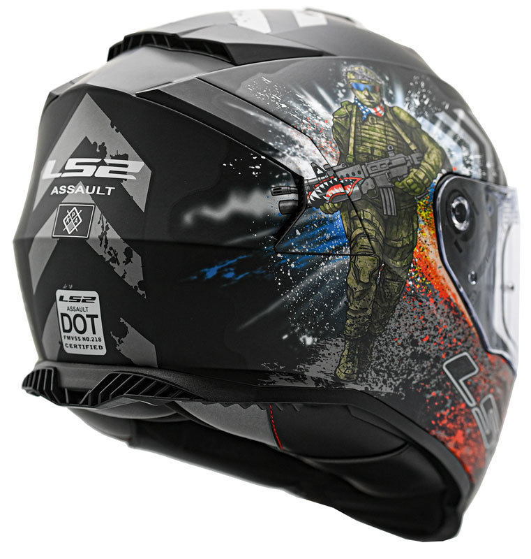 are ls2 helmets dot approved Rebellion Solid Helmet Matte Black / Medium using the ShortShift Tool Ls2 Helmets Full Face Stream