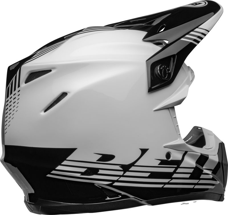 セキュリティ・セーフティ BELL MOTO-9 MIPS Bell Moto 9 MIPS Louver Black & Red | Black & Red Moto Helmet