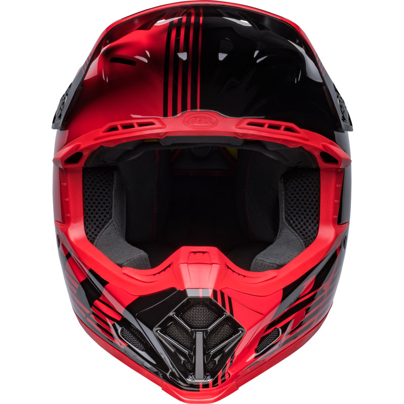 セキュリティ・セーフティ BELL MOTO-9 MIPS Bell Moto 9 MIPS Louver Black & Red | Black & Red Moto Helmet