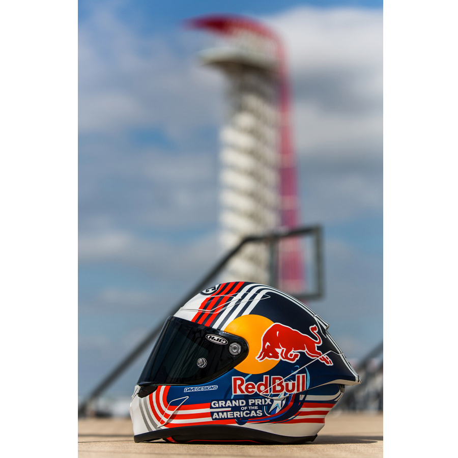 HJC RPHA 1N Red Bull Austin GP Helmet | Xtremehelmets.com