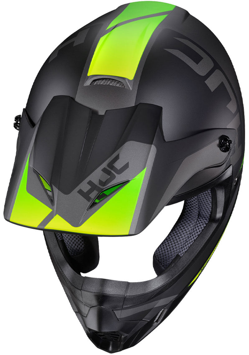 親ロ派独立を承認 HJC Helmets:CS-MX2 エリューション BLACK/YELLOW