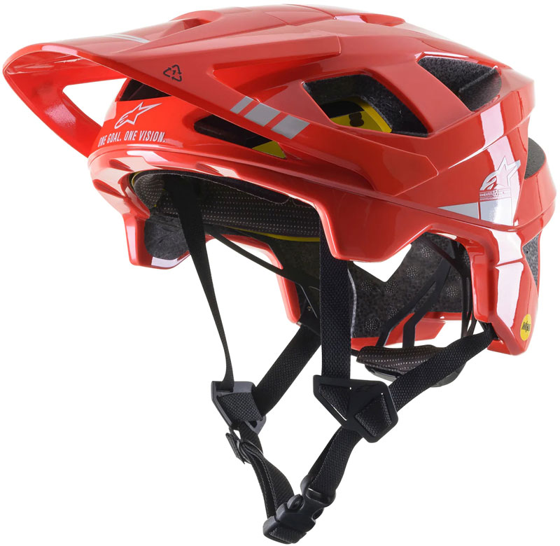 Vector Tech A1 Helmet - BLACK ENDURO Helmets | Alpinestars