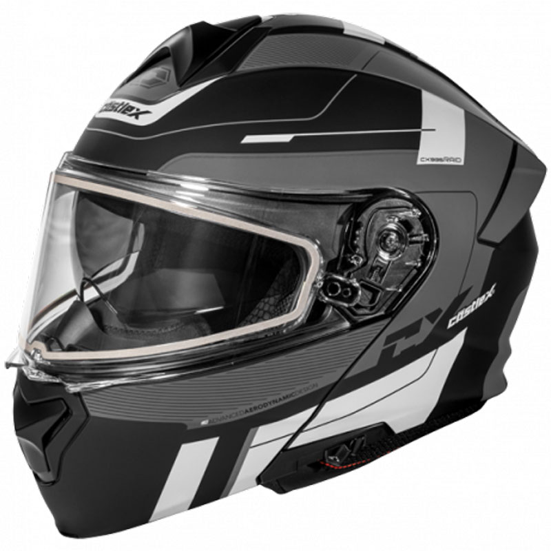 Castle X CX935 Raid Modular Helmet Gloss Pink Glo - Charcoal Small
