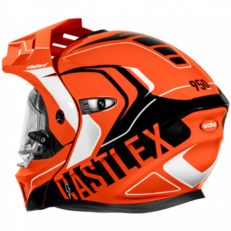 Castle X CX950 V2 Wake Helmet - Electric Shield | XtremeHelmets.com
