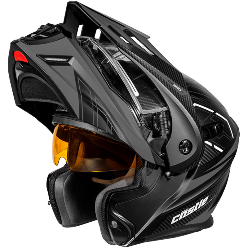 Castle X CX950 V2 Fierce Helmet - Electric Shield | XtremeHelmets.com