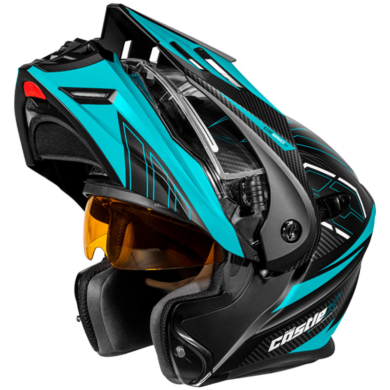 Castle X CX950 V2 Fierce Helmet - Electric Shield | XtremeHelmets.com