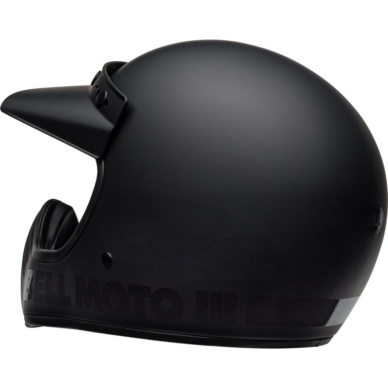 BELL MOTO Ⅲ Black XL Bell Moto 3 Classic Helmet | XtremeHelmets.com