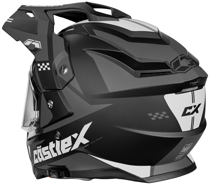 Castle CX200 Wrath Dual Sport Helmet | XtremeHelmets.com