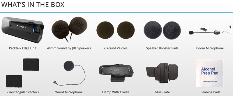 Cardo Packtalk Edge Bluetooth 通信システム Packtalk Edge ORV: Bluetooth Headset | Cardo Systems