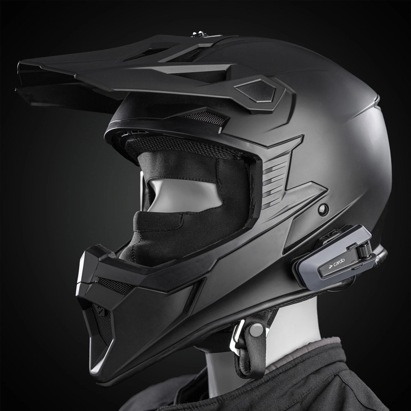 cardo motorcycle helmet comms Spirit IP67 Waterproof Packtalk Edge