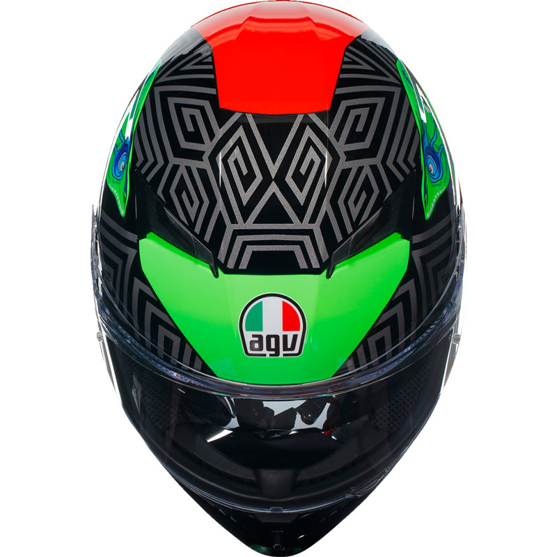 agv helmet katy K3 Street Helmet-Matte Salvia Green-XL and details such as the collarbone AGV K1 S US Flag