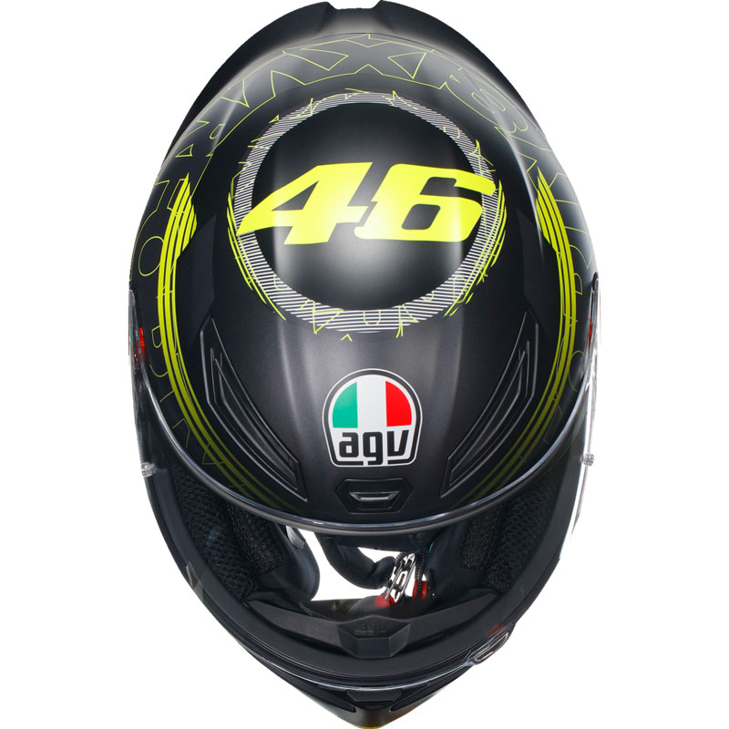 AGV K1 Replica VR46 SKY Racing Team Full-Face Helmet (black / blue / r