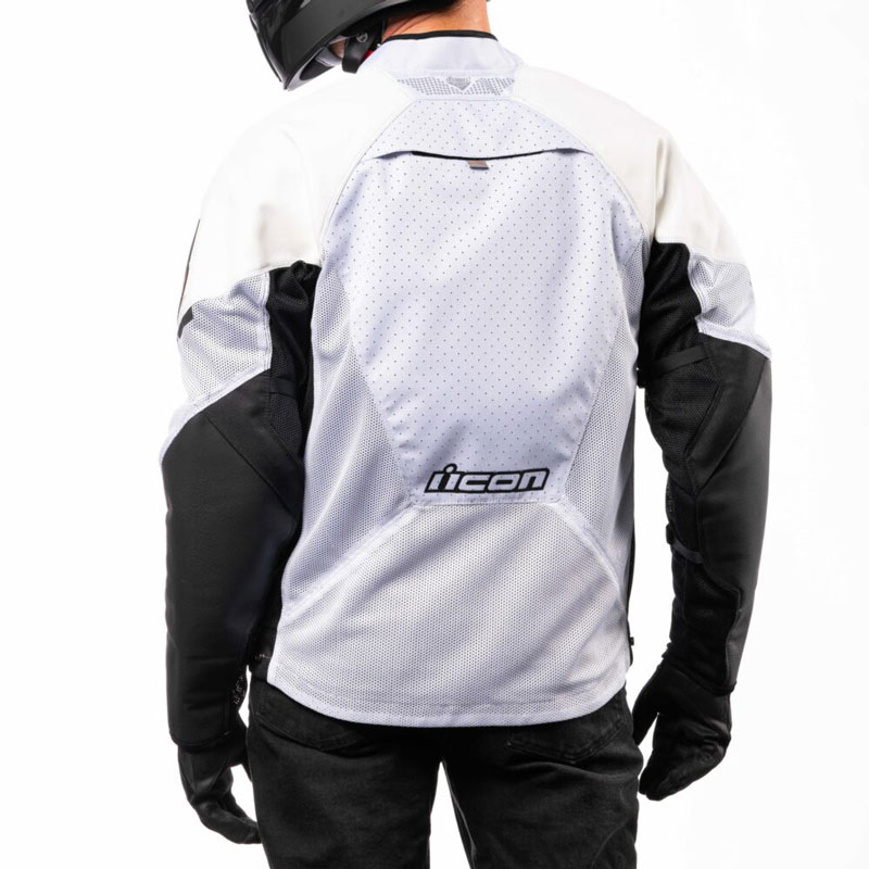 icon メッシュAFレザージャケット　プロテクター無し　アイコン Icon Mesh AF Jacket - Sportbike Track Gear