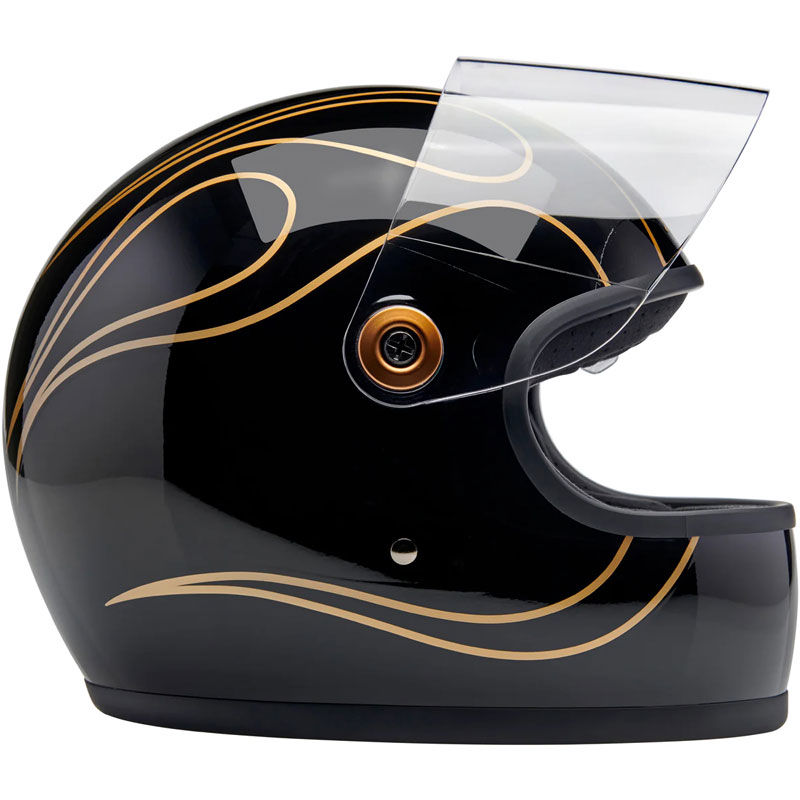 bell full face flame helmet with Hand Painted Flames  Chasing Freedom Both the visor and the integrated camera mount use breakaway screws so that if caught by a tree branch or snagged in a crash Biltwell Gringo S ECE R22.06