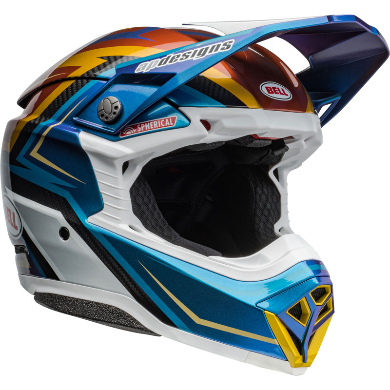 Bell Moto-10 Spherical Tomac Replica 24 Helmet | XtremeHelmets.com