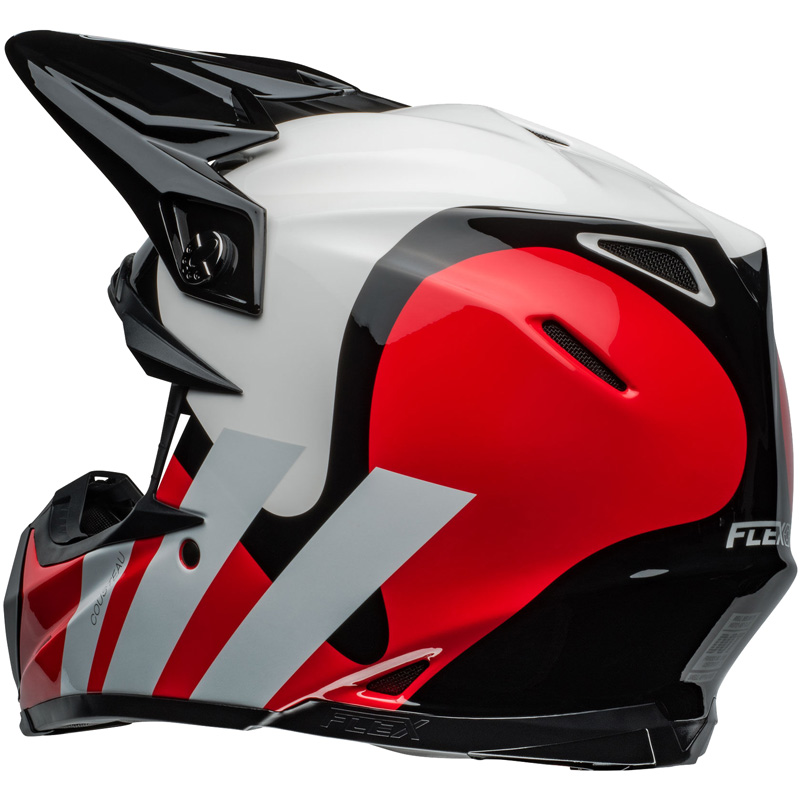 Bell Moto-9S Flex Hello Cousteau Stripes Helmet