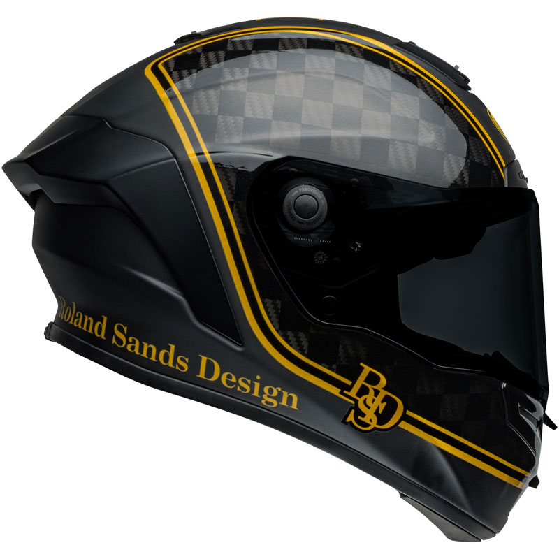 セキュリティ・セーフティ BELL Race Star DLX FLEX Bell Race Star Flex DLX Carbon Matte Black Helmet - Get Lowered Cycles