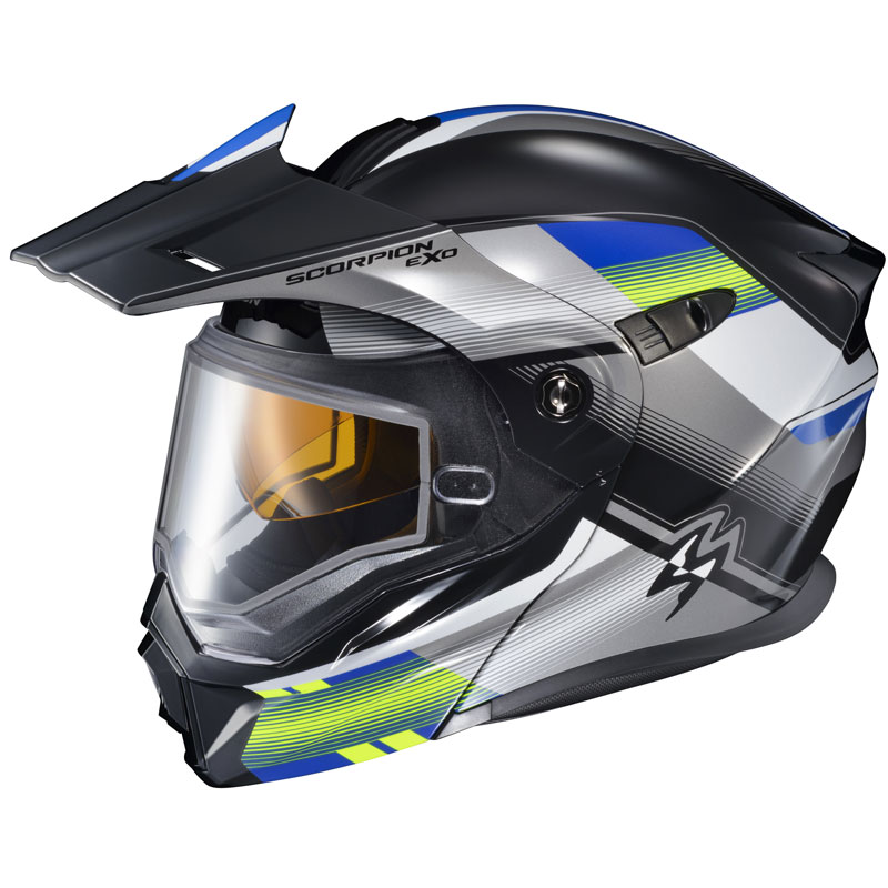 Scorpion EXO-AT950 Zec Snow Helmet - Dual Shield