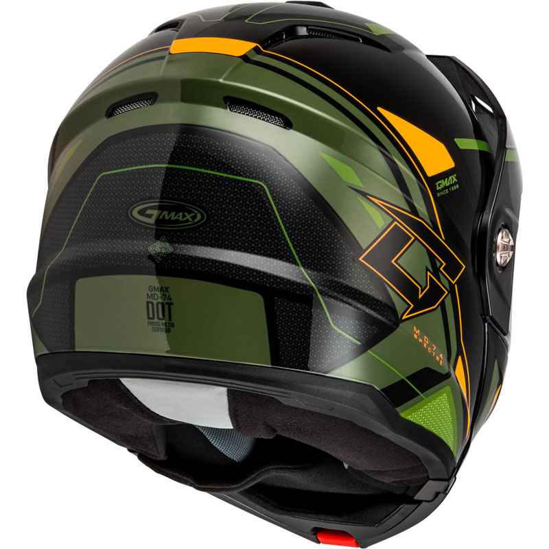 Gmax MD-74S Spectre Helmet - Electric Shield | XtremeHelmets.com