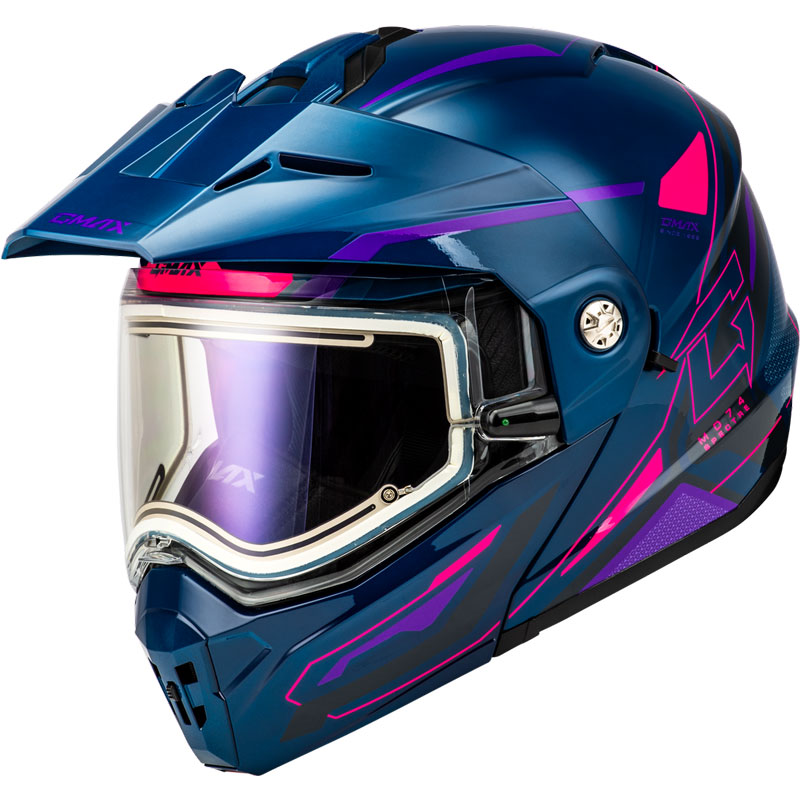 Gmax MD-74S Spectre Helmet - Electric Shield | XtremeHelmets.com