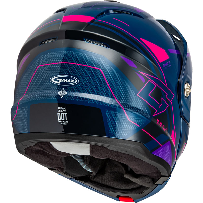 Gmax MD-74S Spectre Helmet - Electric Shield | XtremeHelmets.com