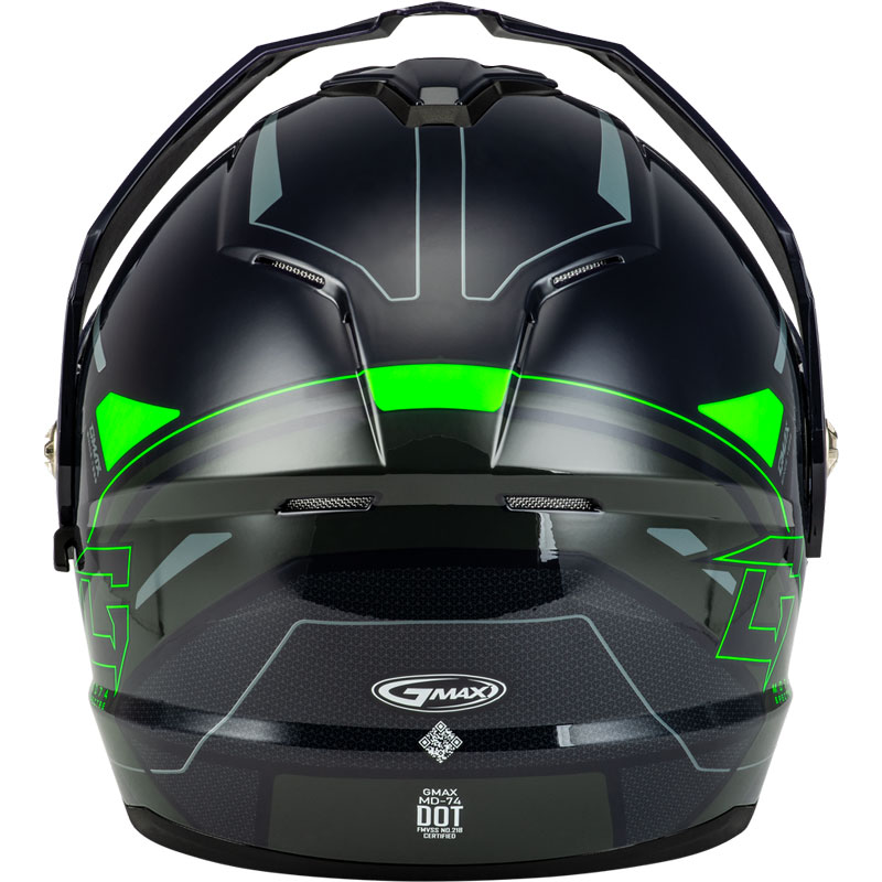 Gmax MD-74S Spectre Helmet - Electric Shield | XtremeHelmets.com