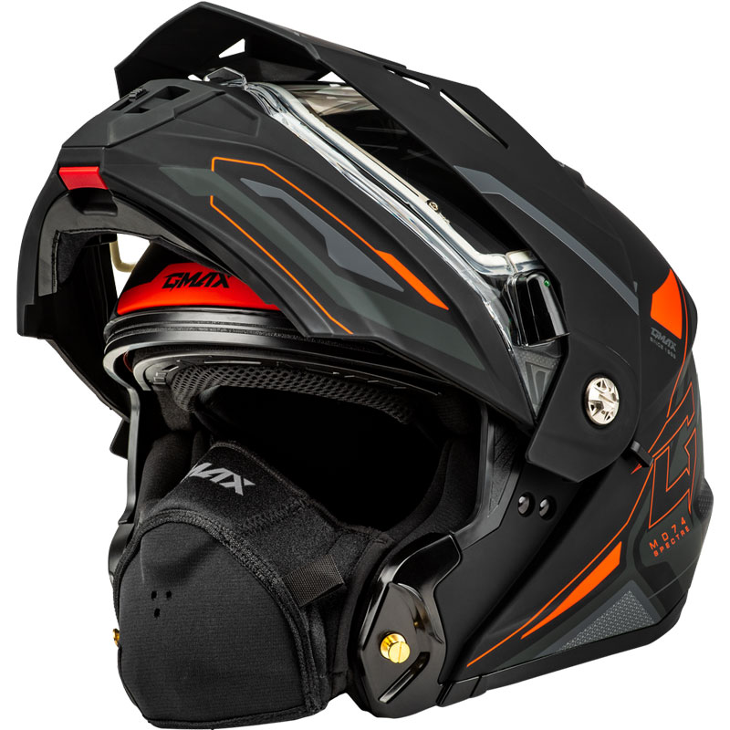 Gmax MD-74S Spectre Helmet - Electric Shield | XtremeHelmets.com