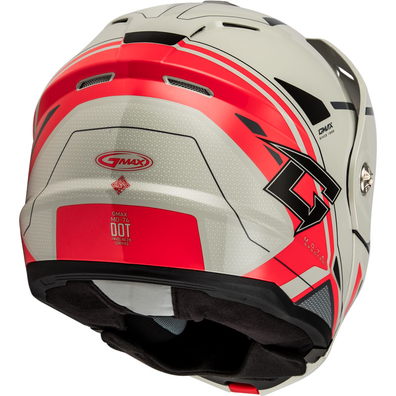 Gmax MD-74S Spectre Helmet - Electric Shield | XtremeHelmets.com