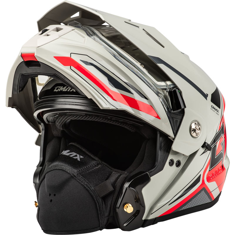 Gmax MD-74S Spectre Helmet - Electric Shield | XtremeHelmets.com