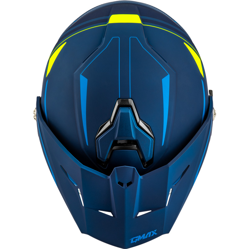 Gmax MD-74S Spectre Helmet - Electric Shield | XtremeHelmets.com