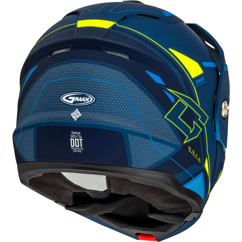 Gmax MD-74S Spectre Helmet - Electric Shield | XtremeHelmets.com