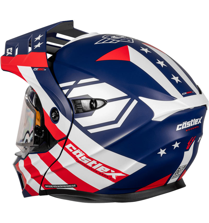Castle X CX950 V2 General Helmet - Electric Shield | XtremeHelmets.com