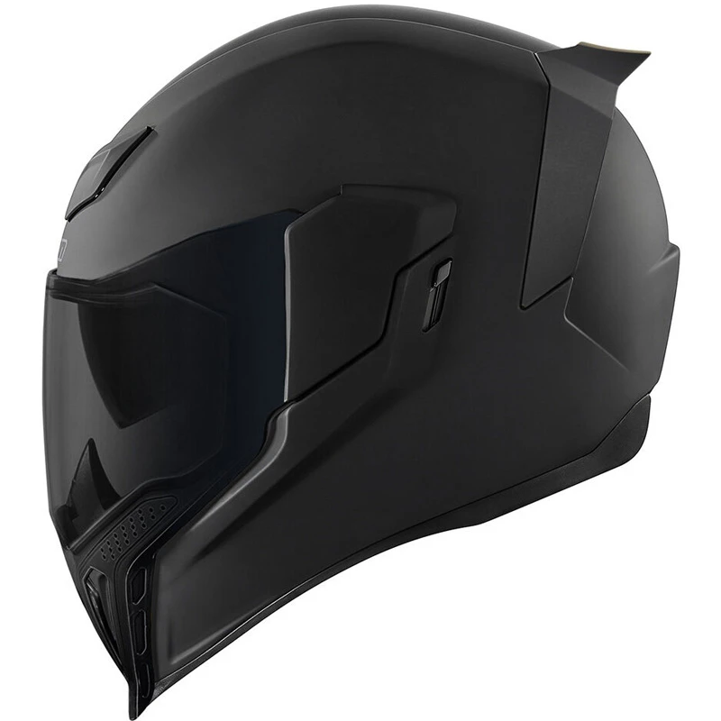 black motorcycle sport helmet VCAN VX Lightweight Full Face Street Bike with Extra Tinted Visor, Coolmax Technology & OTG Ready, DOT & ECE 22.05 Approved The lightest road helmet in the world HJC i91 Modular Helmet Black,Medium