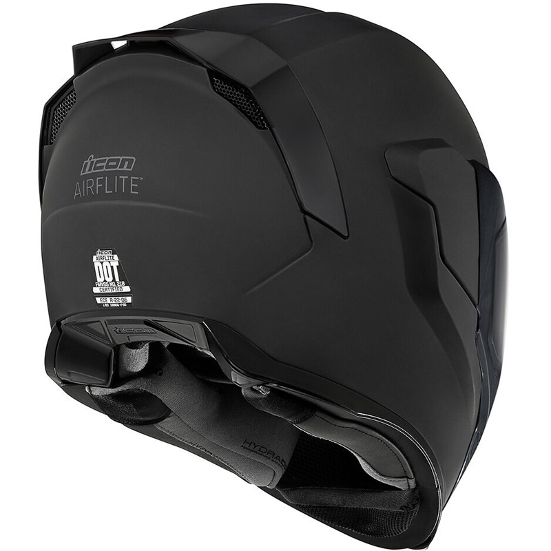ICON Airflite Dark Helmet | XtremeHelmets.com