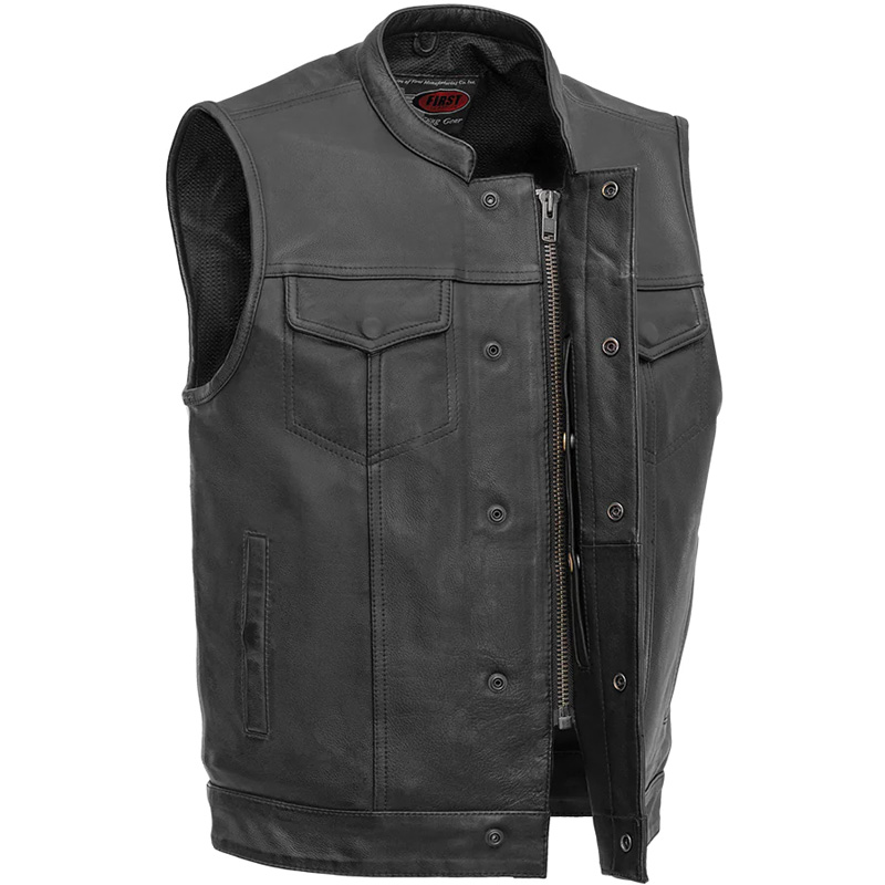 ジャケット・アウター Neil Barrett 06ss Washer Leather Vest Neil Barrett Leather Jacket - Gem