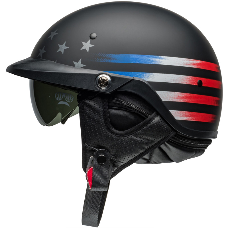 BELL PIT BOSS ヘルメット マットブラック Bell Pit Boss Half Helmet Solid Matte Black | XtremeHelmets.com